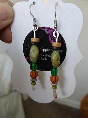 Handmade Bohemian Style Dangle Earrings